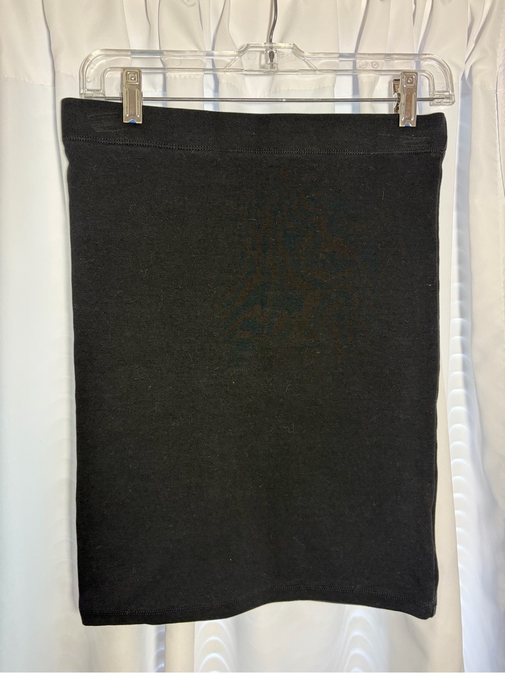 GAP Black Cotton/Spandex Mini Skirt size M